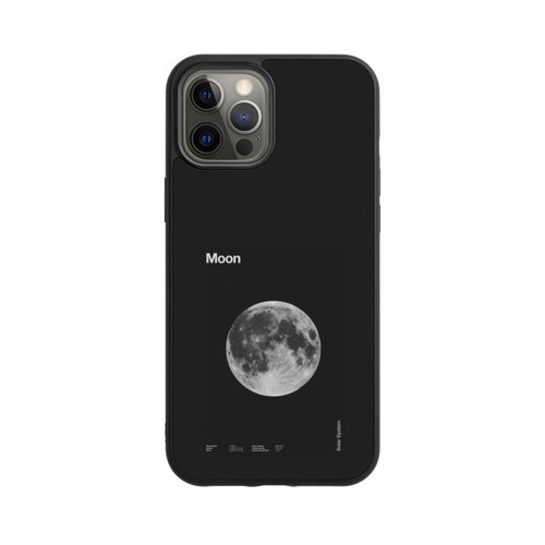 Apple iPhone 12 Pro Max Base Case Solar System Mond