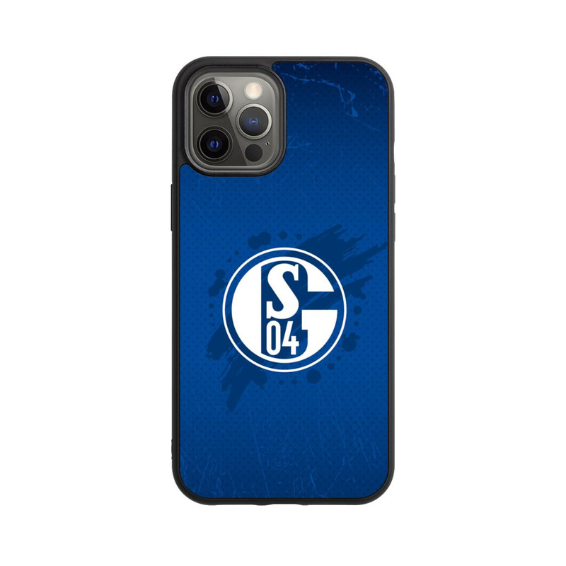 iPhone 12 Pro Max Base Case Schalke 04 Farbe Fleck Blau