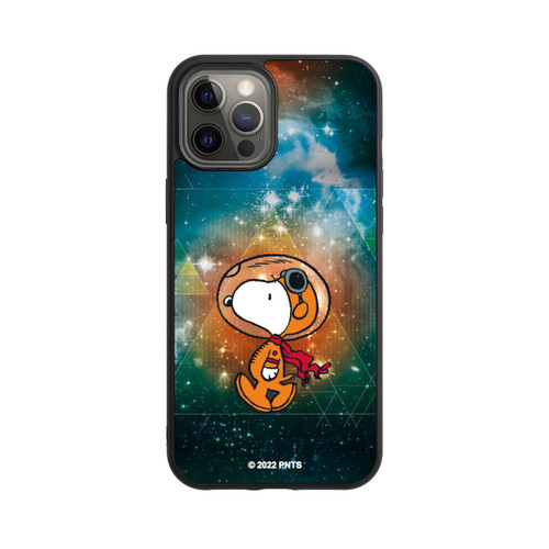 Apple iPhone 12 Pro Max Base Case Snoopy Weltraumreisender Grün