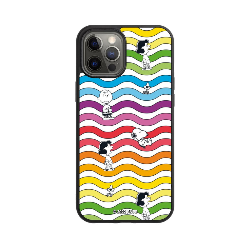 iPhone 12 Pro Max Base Case Snoopy Pattern Rainbow