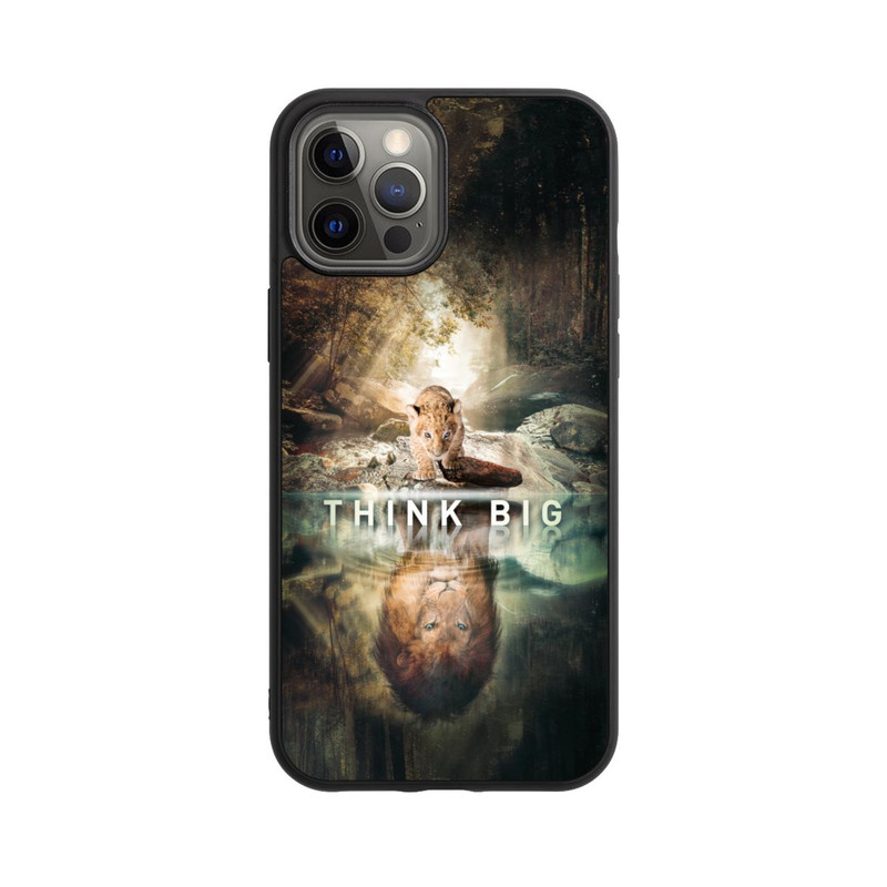 iPhone 12 Pro Max Base Case Think Big Löwe