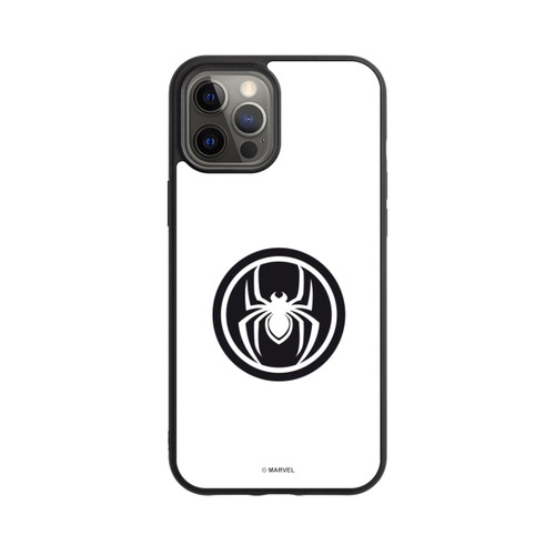 Apple iPhone 12 Pro Max Base Case Spider-Man Logo White