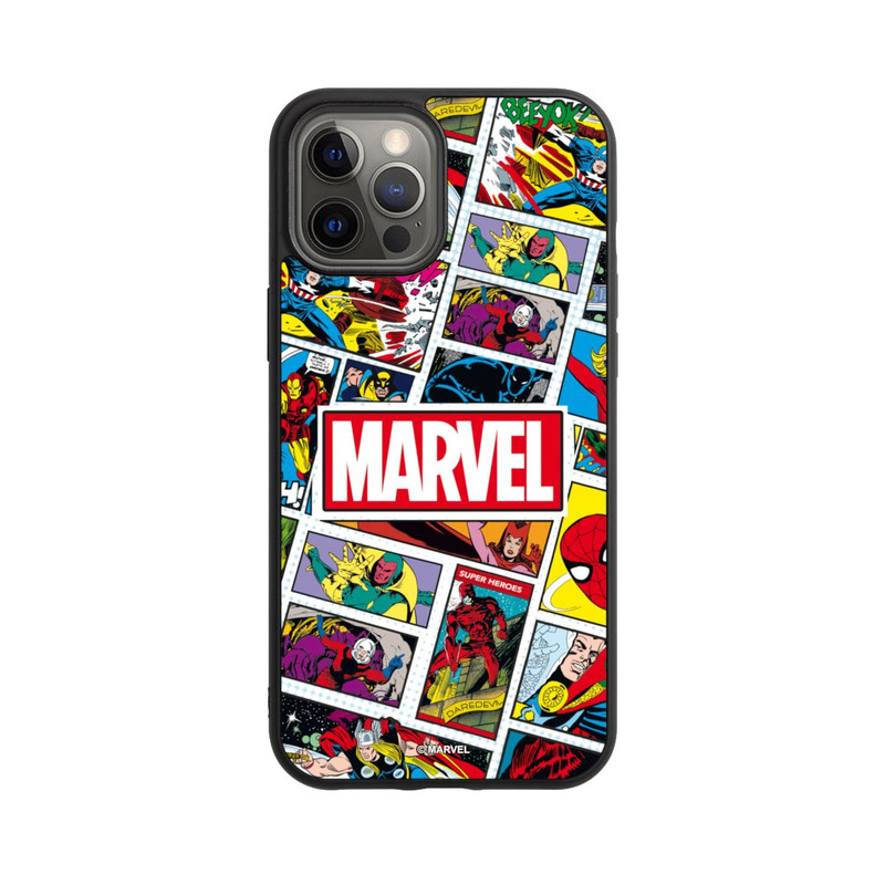 iPhone 12 Pro Max Base Case Marvel Comic Pattern