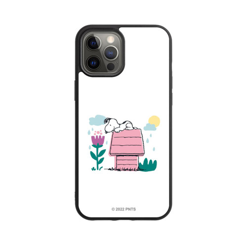 Apple iPhone 12 Pro Max Base Case Snoopy Hundehütte Frühling