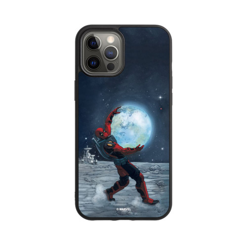 Apple iPhone 12 Pro Max Base Case Deadpool Moon