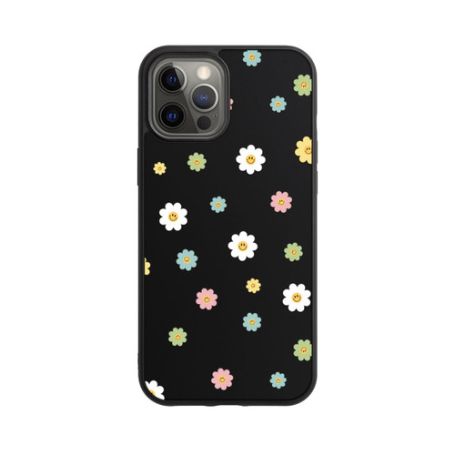 Apple iPhone 12 Pro Max Base Case Flower Power klein transparent