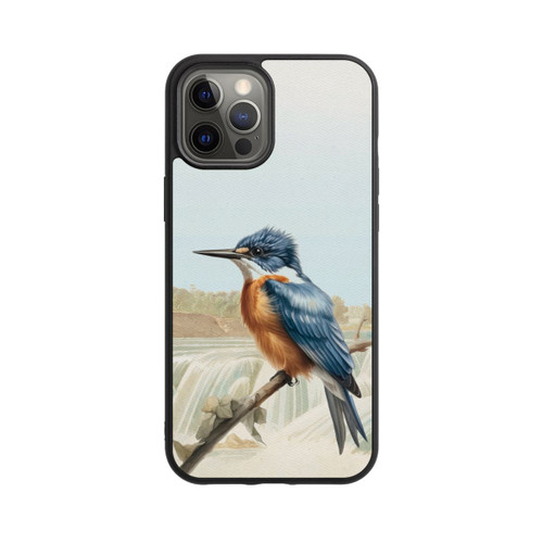 Apple iPhone 12 Pro Max Base Case Eisvogel Retro