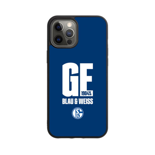 Apple iPhone 12 Pro Max Base Case S04 GE Blau &amp; Weiss