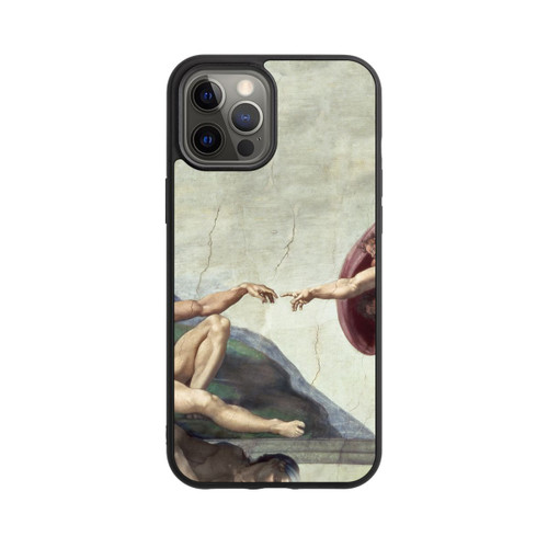 Apple iPhone 12 Pro Max Base Case Die Erschaffung Adams-Michelangelo (Buonarroti)
