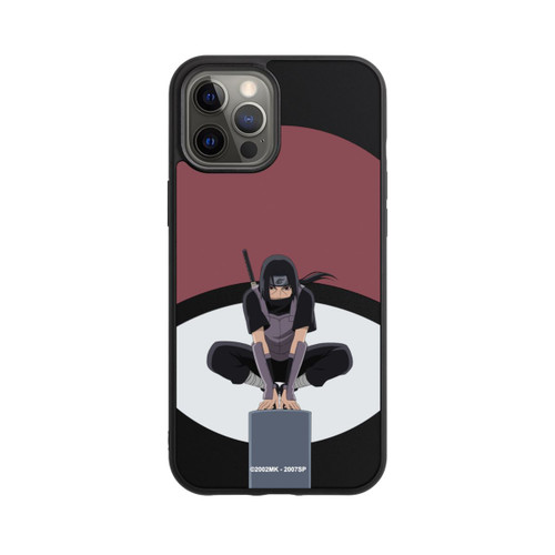 Apple iPhone 12 Pro Max Base Case Itachi Uchiha Symbol transparent