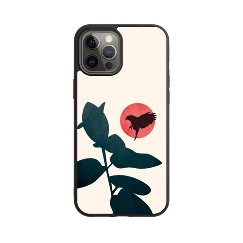 Apple iPhone 12 Pro Max Base Case Japanischer Vogel