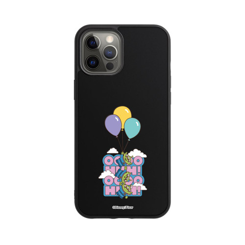 Apple iPhone 12 Pro Max Base Case Toy Story Aliens Balloons OOOOHHH Transparent