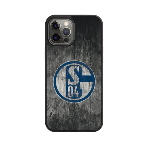 Apple iPhone 12 Pro Max Base Case Schalke 04 Holz Look