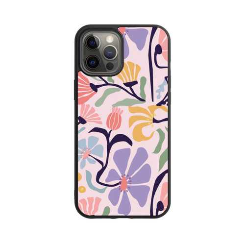 Apple iPhone 12 Pro Max Base Case Flower Market Ibiza Pink