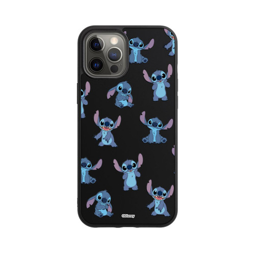 Apple iPhone 12 Pro Max Base Case Stitch Faces Pattern Transparent