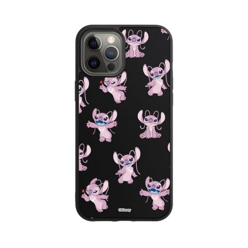 Apple iPhone 12 Pro Max Base Case Angel Faces Pattern Transparent