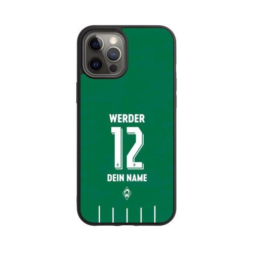 Apple iPhone 12 Pro Max Base Case Werder Bremen Trikot Personalisierbar 25-26