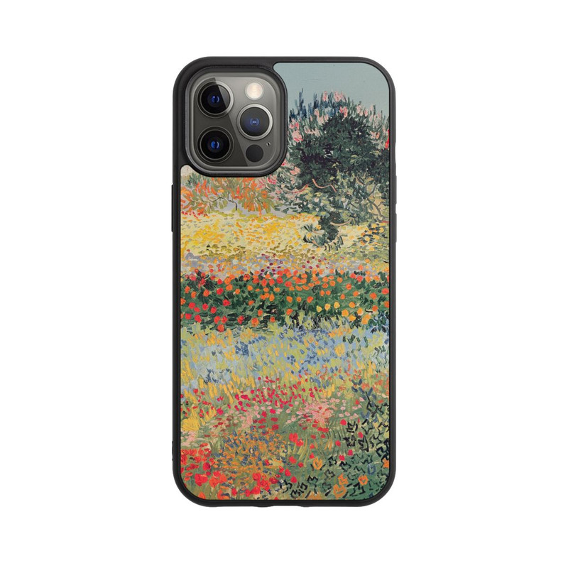 iPhone 12 Pro Max Base Case Garden in Bloom, Arles, July 1888 by Vincent van Gogh