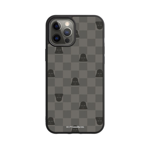 Apple iPhone 12 Pro Max Base Case Darth Vader Schachbrettmuster Schwarz