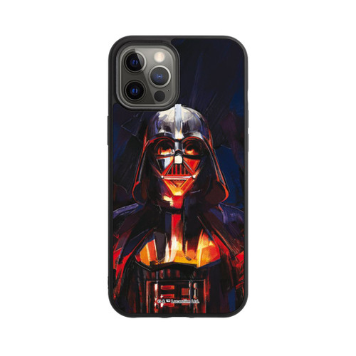 Apple iPhone 12 Pro Max Base Case Darth Vader Red Light Painting
