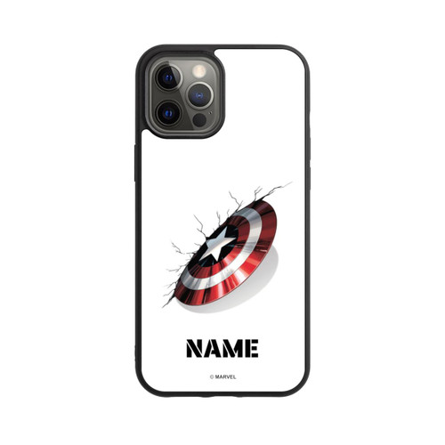 Apple iPhone 12 Pro Max Base Case Captain America Shield Personalisierbar