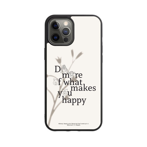 Apple iPhone 12 Pro Max Base Case Do More of What Makes You Happy Winnie Puuh