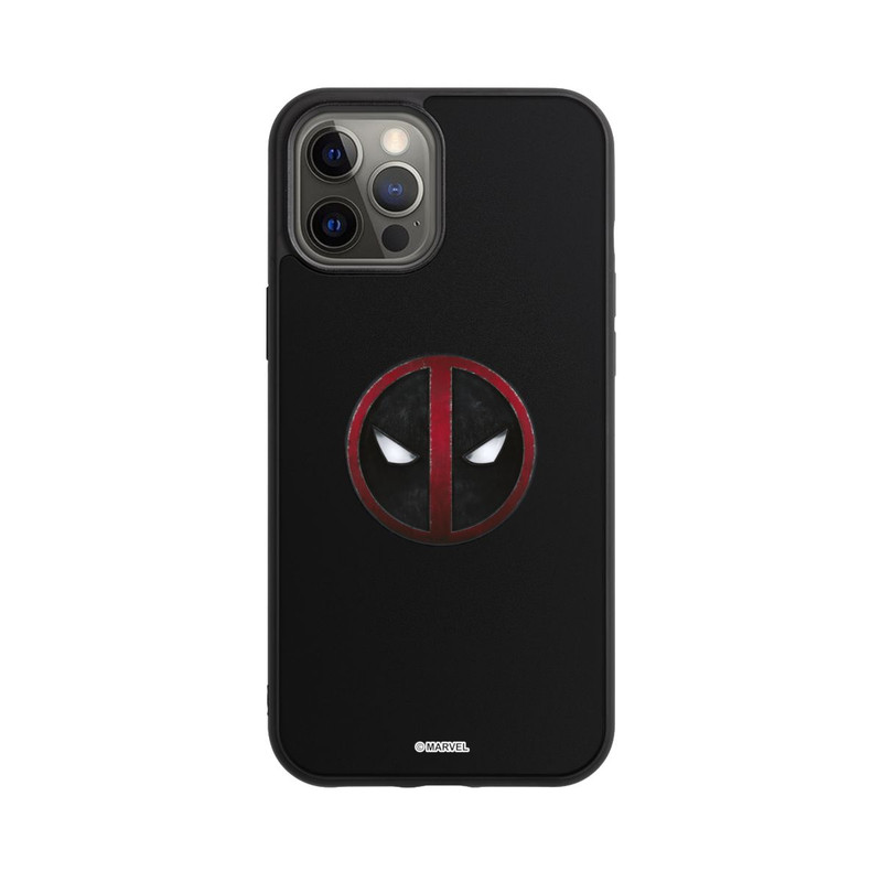 iPhone 12 Pro Max Base Case Deadpool Logo Transparent