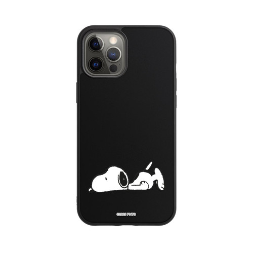 Apple iPhone 12 Pro Max Base Case Snoopy Puppy Transparent