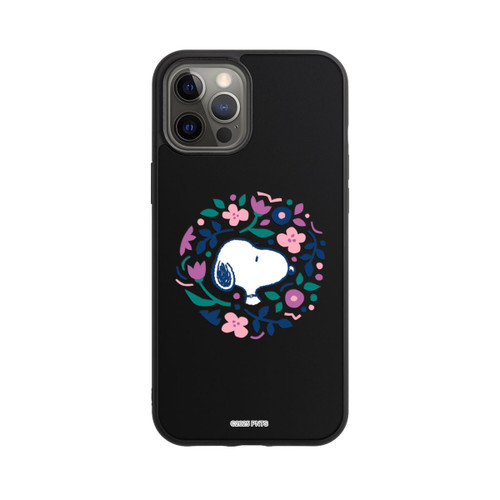 Apple iPhone 12 Pro Max Base Case Snoopy Flowers