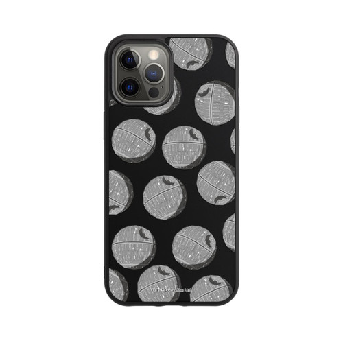 Apple iPhone 12 Pro Max Base Case death-star-pattern-transparent