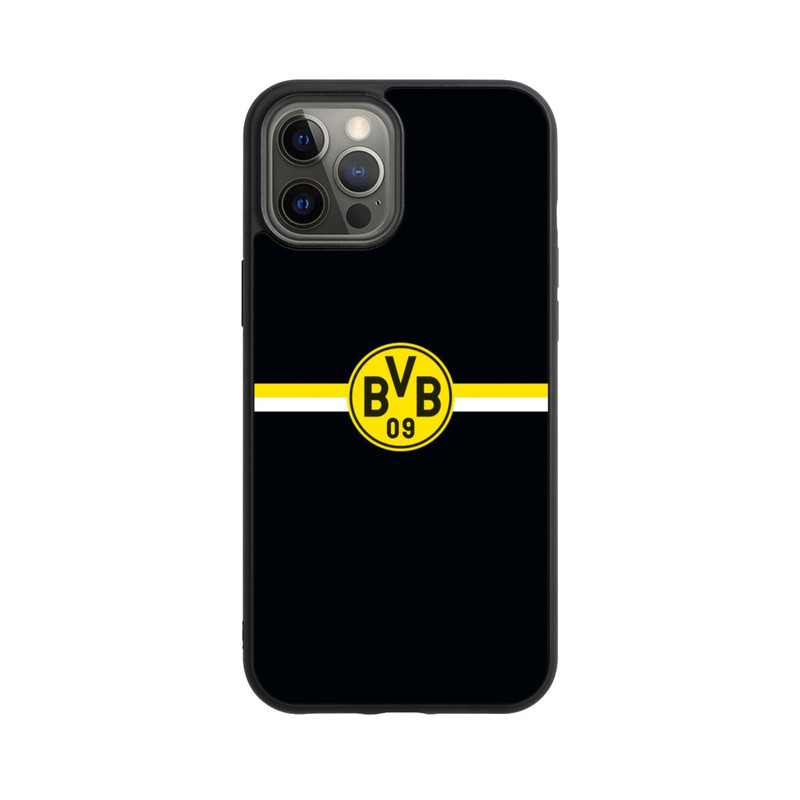 iPhone 12 Pro Max Base Case BVB Logo Streifen