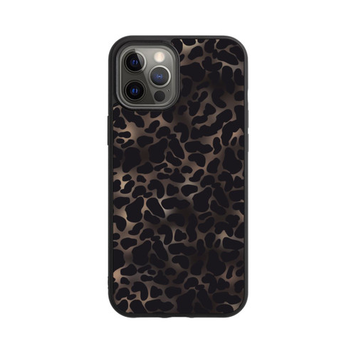 Apple iPhone 12 Pro Max Base Case Leo-Muster dunkel