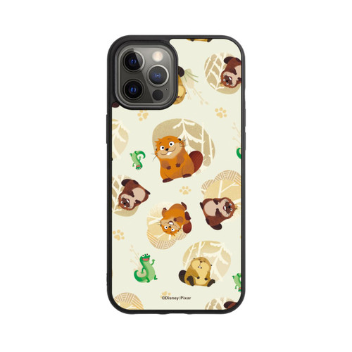 Apple iPhone 12 Pro Max Base Case Hoppers Muster Gelb