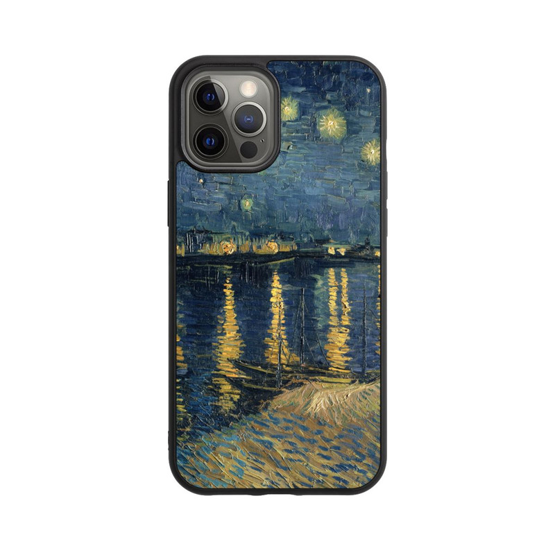 iPhone 12 Pro Max Base Case Sternennacht über der Rhone