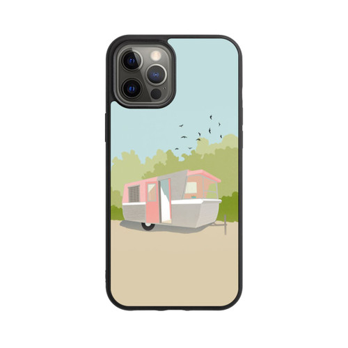 Apple iPhone 12 Pro Max Base Case Retro Glamping by Roberta Murray