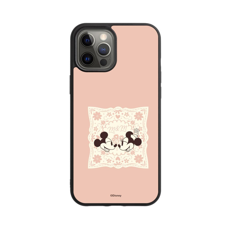 iPhone 12 Pro Max Base Case Minnie und Micky Forever Rosa