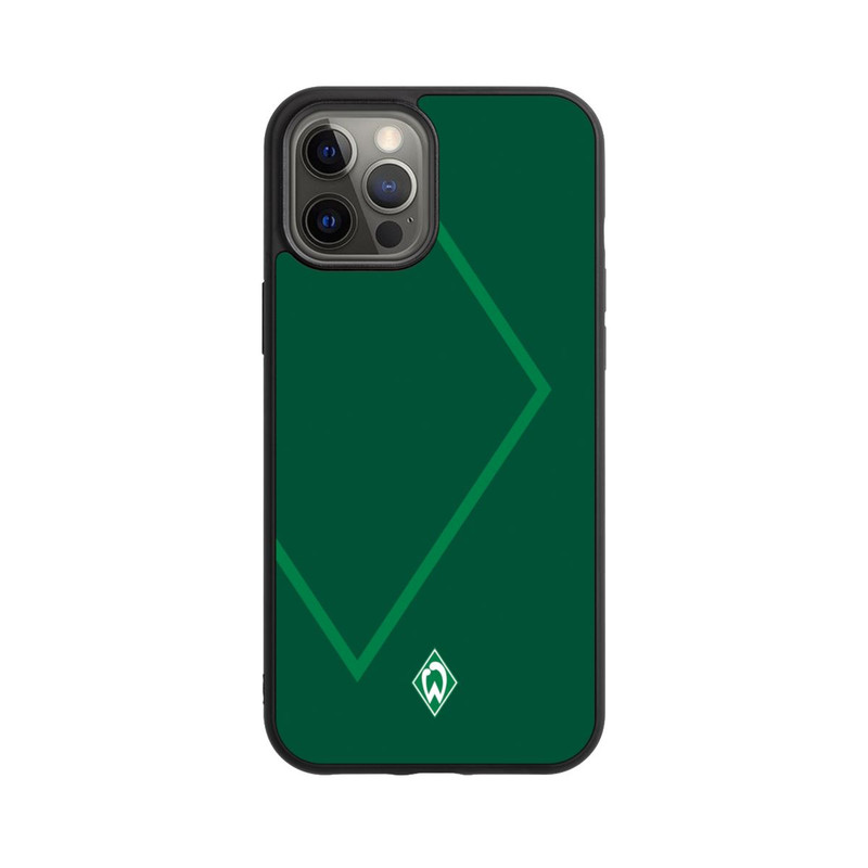iPhone 12 Pro Max Base Case Werder Grün Rautenelement