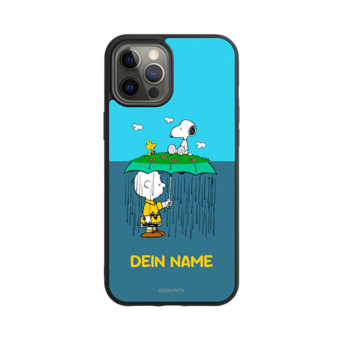 Apple iPhone 12 Pro Max Base Case Charlie Brown Regen Personalisierbar