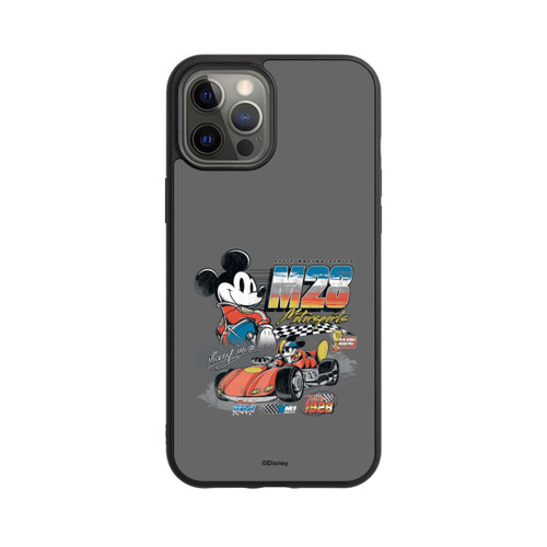 Apple iPhone 12 Pro Max Base Case Micky Maus Rennfahrer Auto M28