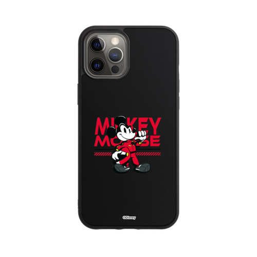 Apple iPhone 12 Pro Max Base Case Micky Maus Rennfahrer Transparent