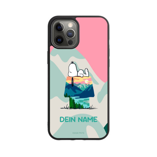 Apple iPhone 12 Pro Max Base Case Snoopy Outdoor Personalisierbar