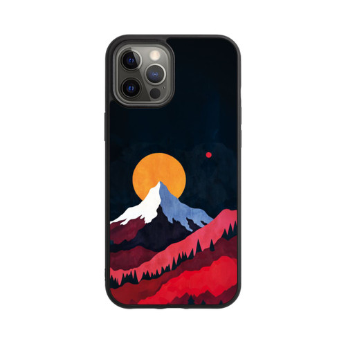 Apple iPhone 12 Pro Max Base Case Mont Blanc Abstrakt
