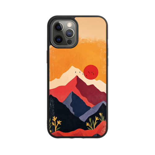 Apple iPhone 12 Pro Max Base Case Les Alpes En Rouge