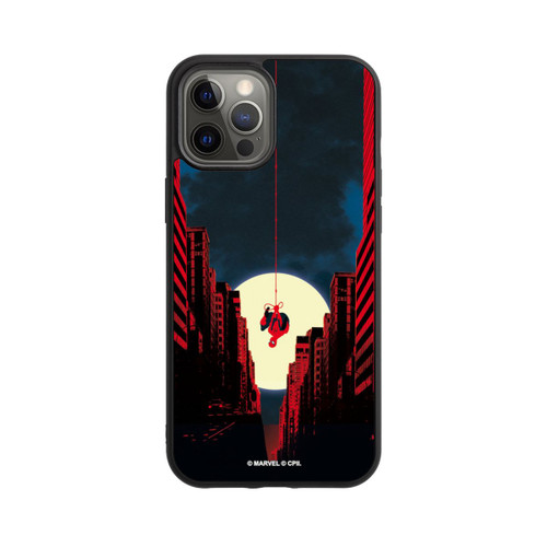 Apple iPhone 12 Pro Max Base Case Spider-Man Marvel between Skyscrapers