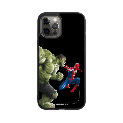 Apple iPhone 12 Pro Max Base Case Spider-Man und Hulk