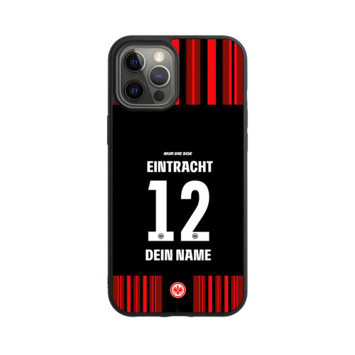 Apple iPhone 12 Pro Max Base Case Eintracht Frankfurt Trikot Personalisierbar 26-27