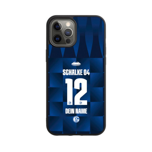 Apple iPhone 12 Pro Max Base Case Schalke 04 Trikot Personalisierbar 26-27