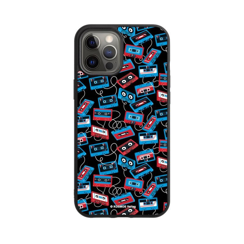 iPhone 12 Pro Max Base Case Drei Fragezeichen B-Seite Muster