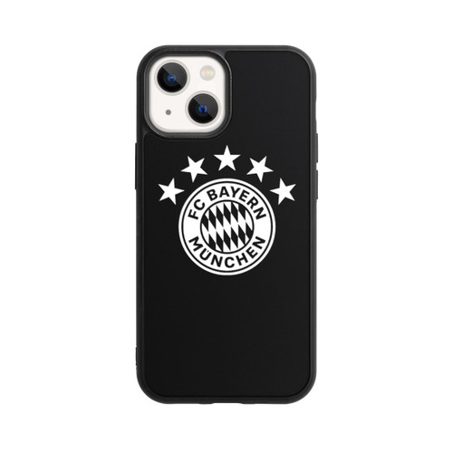 Apple iPhone 13 Mini Base Case FCB Logo einfarbig mit Sternen - ohne Hintergrund