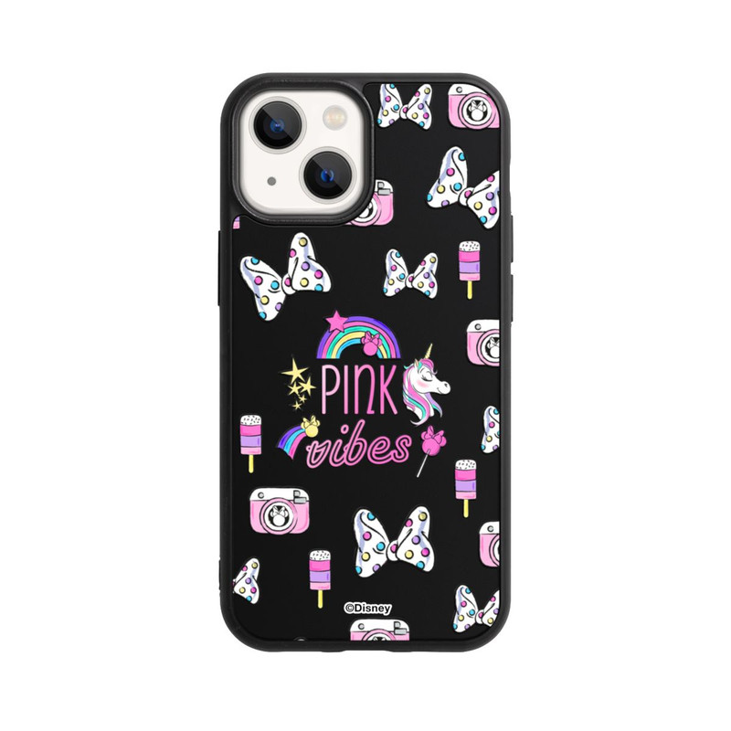 iPhone 13 Mini Base Case Pink Vibes Transparent